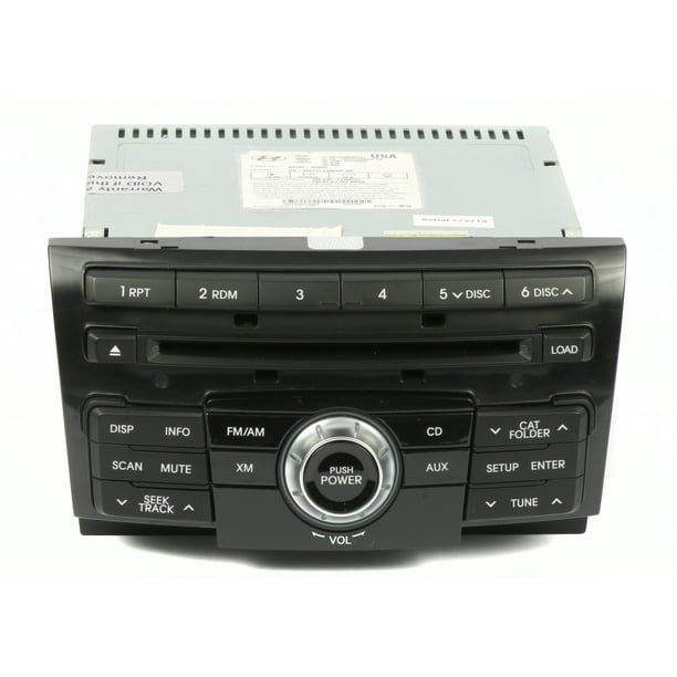 2011 HYUNDAI Sonata OEM Radio Stereo MP3 XM Bluetooth AUX CD Player Receiver